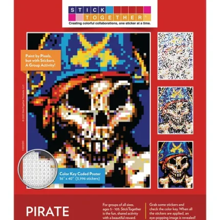 sticktogether® pirate poster