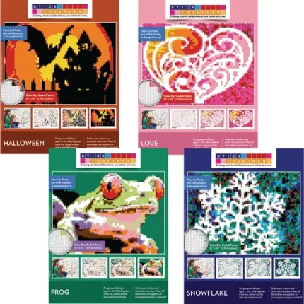 sticktogether® seasonal collection mosaic sticker puzzle posters