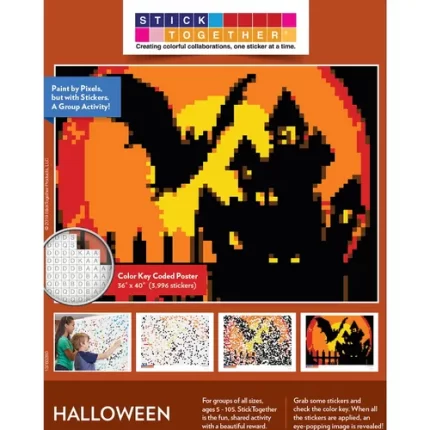 sticktogether® seasonal collection mosaic sticker puzzle posters