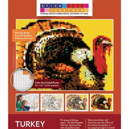 sticktogether® turkey poster