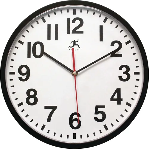 13" diameter wall clock