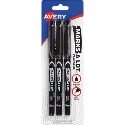 avery® ultra fine tip permanent markers