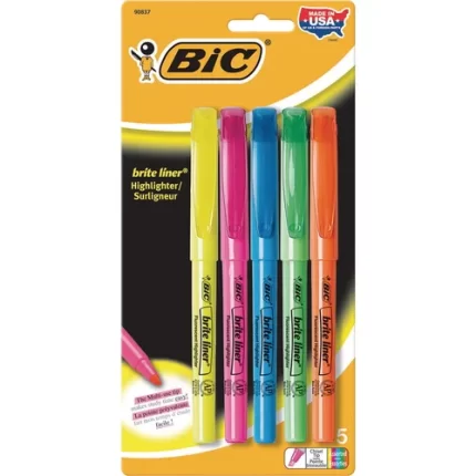 bic® brite liner highlighters