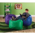 brown sales colorful overstuffed bean bag chairs