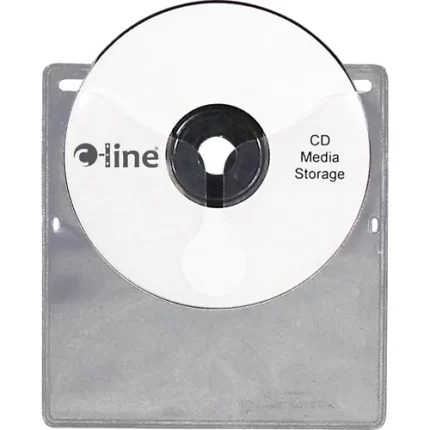 c line self adhesive cd holder