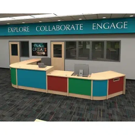 cabinet/specialty units for colorscape® circulation desks