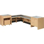 cabinet/specialty units for demco® libracraft® circulation desk