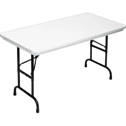 correll commercial grade rectangle plastic folding tables