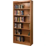 demco® americana® single faced wood shelving