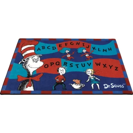 demco® dr. seuss™ cat in the hat carpets