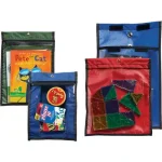 demco® hanging bag media pouches