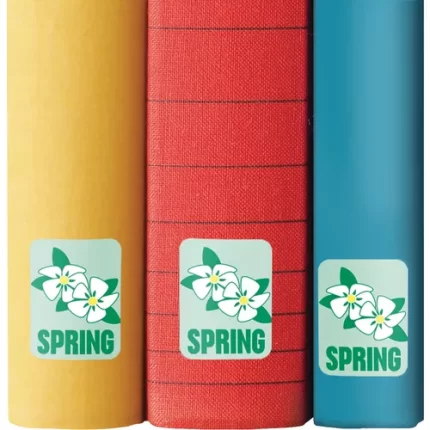 demco® holidays & seasons subject classification labels spring