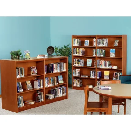 demco® liberation™ wood library shelving