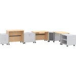 demco® mobile modular circulation desk system