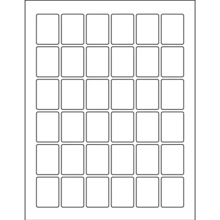 demco® permaplus™ processing labels 1 1/2" x 1 1/8"