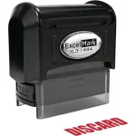 demco® pre inked stock stamp flash style