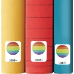 demco® retro genre subject classification labels lgbt