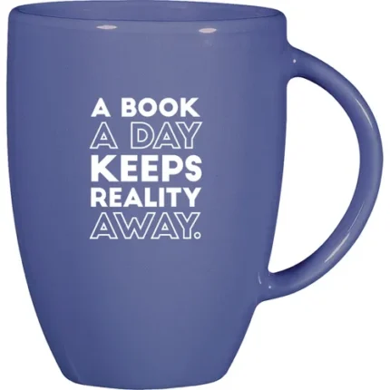 demco upstart book lovers mug