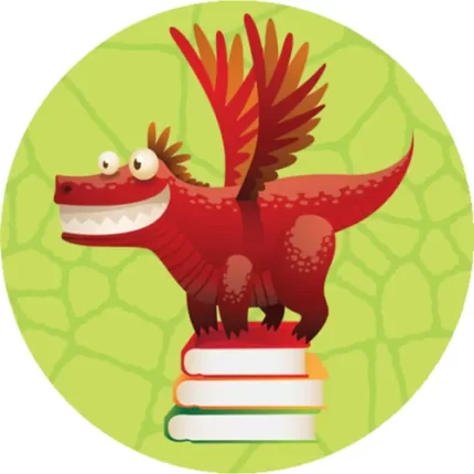 demco® upstart® catch a dragon by the tale stickers