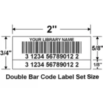 digital laser bar code labels