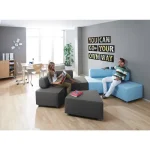 haba® boomerang modular sofa & ottoman