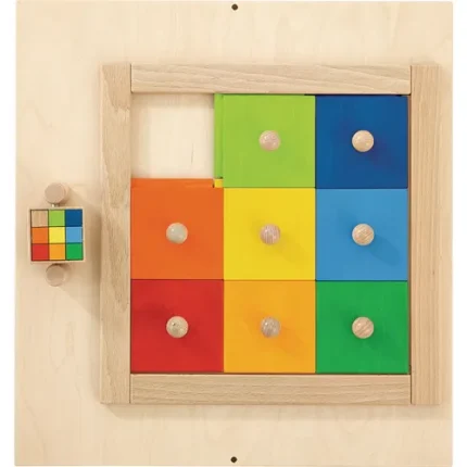 haba® sensory wall elements colorful squares