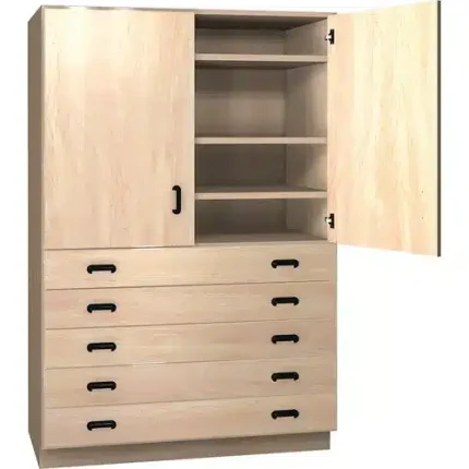 ironwood mobile combo storage cabinet