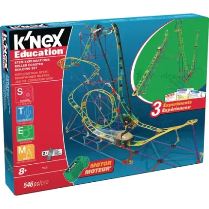 k'nex roller coaster building set