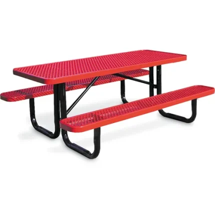 leisure craft outdoor picnic tables rectangle