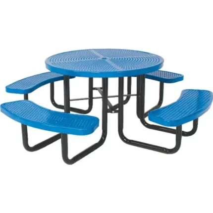 leisure craft outdoor picnic tables round
