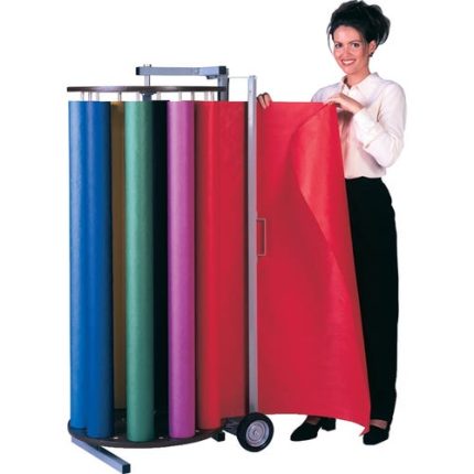 Mobile Rotary Paper Rack