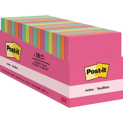 post it® notes in bright colors