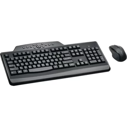 pro fit® wireless media desktop mouse & keyboard set