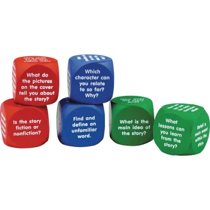 reading comprehension cubes