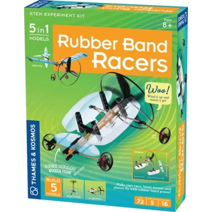 rubber band racers project kit
