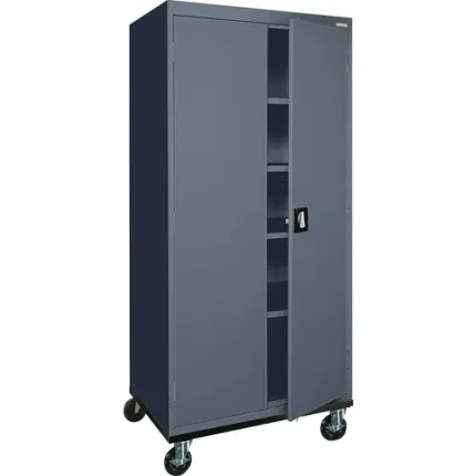 sandusky lee® mobile steel storage cabinets