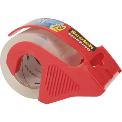 scotch® heavy duty shipping packaging tape with dispenser