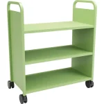 smith system® buffalo flat shelf booktruck