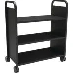 smith system® buffalo flat shelf booktruck