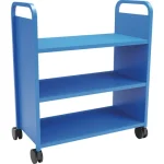 smith system® buffalo flat shelf booktruck