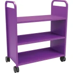 smith system® buffalo flat shelf booktruck