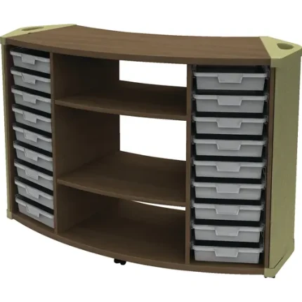 smith system® flowform™ curved shelving & storage