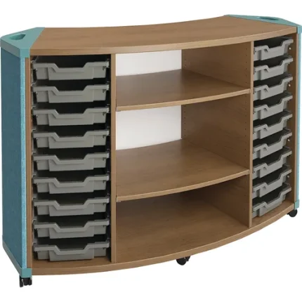 smith system® flowform™ curved shelving & storage