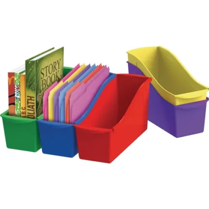storex™ standard interlocking book bins