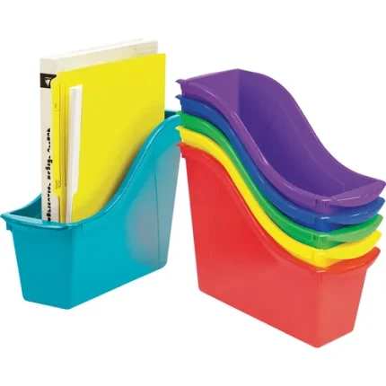 storex™ standard interlocking book bins