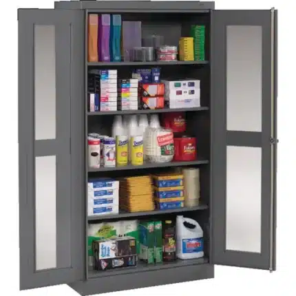 tennsco® steel c thru door storage cabinets