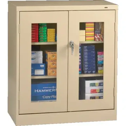 tennsco® steel c thru door storage cabinets