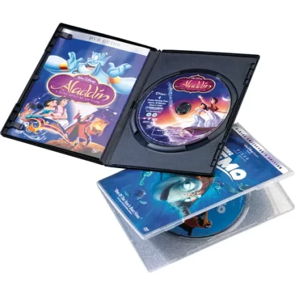 ultra slim flexible cd/dvd case