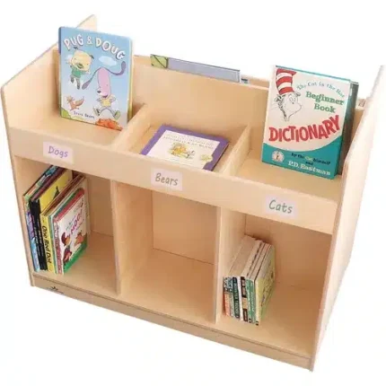 whitney brothers mobile library book cabinet
