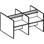 worden™ franklin study carrels